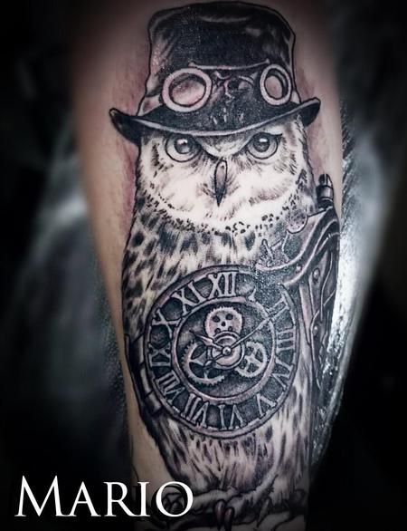 Mario Padilla - Steampunk Owl